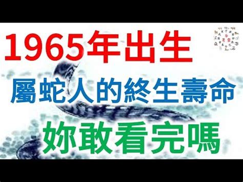 1965屬什麼|【1965屬什麼】1965屬什麼？一文詳解屬蛇者運勢、。